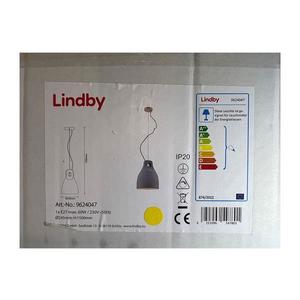 Lindby Lindby - Lustr na lanku MORTON 1xE27/60W/230V obraz