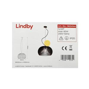Lindby Lindby - Lustr na lanku JURSA 1xE27/60W/230V obraz