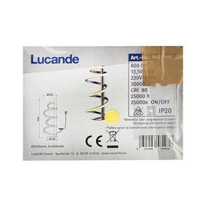 Lucande Lucande - LED Stmívatelná stolní lampa MILORA LED/13, 5W/230V obraz