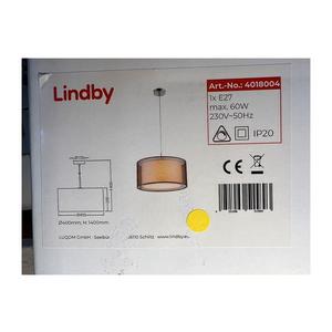 Lindby Lindby - Lustr na lanku NICA 1xE27/60W/230V obraz