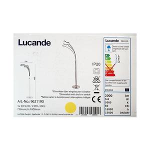 Lucande Lucande - LED Stmívatelná stojací lampa CATRIONA 5xLED/5W/230V obraz