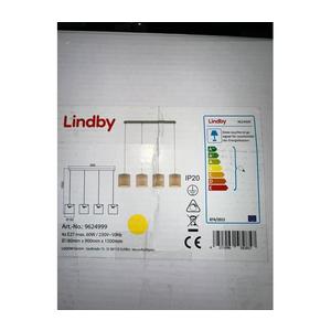 Lindby Lindby - Lustr na lanku ZALIA 4xE27/60W/230V obraz