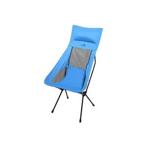 Skládací kempingová židle modrá 105 cm obraz