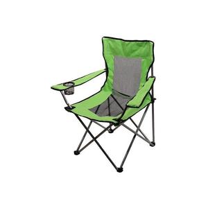 Skládací kempingová židle zelená obraz