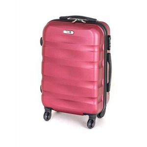Pretty UP Cestovní kufr na kolečkách ABS29, S, vínová obraz