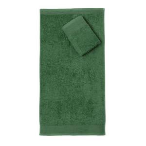 Faro Bavlněný ručník Aqua 70x140 cm lahvově zelený obraz