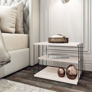 Kalune Design Odkládací stolek Lifon bílý obraz