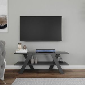 Kalune Design TV stolek APRIL 120 cm antracitový obraz