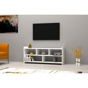 Kalune Design TV stolek PERA 120 cm bílý obraz