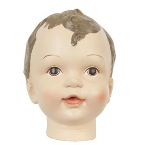 Dekorace hlava dítěte - 12*10*13 cm 6PR0250 obraz