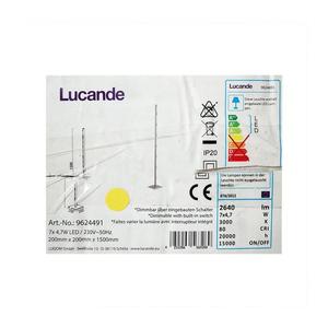 Lucande Lucande - LED Stmívatelná stojací lampa MARGEAU 7xLED/4, 7W/230V obraz