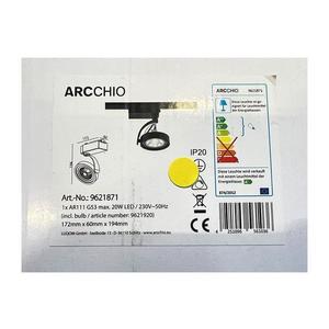 Arcchio Arcchio - LED Bodové svítidlo do lištového systému RICK AR111 1xG53/13W/230V obraz