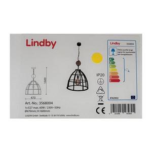 Lindby Lindby - Lustr na řetězu MAXIMILIA 1xE27/60W/230V obraz