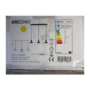 Arcchio Arcchio - Lustr na lanku JAIKA 3xE27/60W/230V obraz