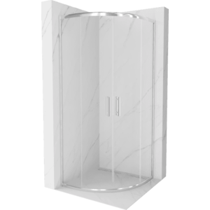 Sprchová kabina MEXEN RIO transparentní, 70x70 cm obraz