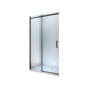 Sprchové dveře MEXEN OMEGA černé 120 cm obraz
