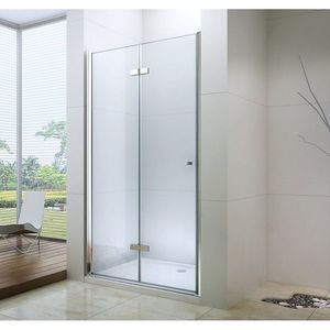 Sprchové dveře skládané MEXEN LIMA transparentní, 120 cm obraz