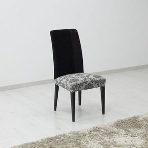 Forbyt Napínací potah na sedák židle Istanbul šedá, 45 x 45 cm, sada 2 ks obraz