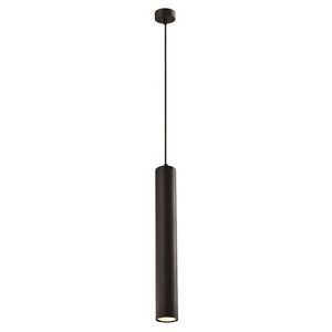 Závěsná lampa TUBO 1xGU10 40 cm Černá obraz