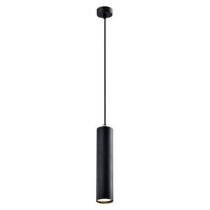 Závěsná lampa TUBO 1xGU10 25 cm Černá obraz