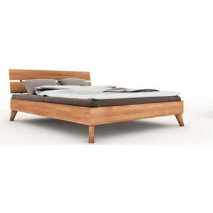 Dvoulůžková postel z bukového dřeva 180x200 cm Greg 2 - The Beds obraz