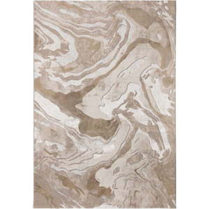 Béžový koberec Flair Rugs Marbled, 80 x 150 cm obraz