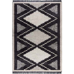 Šedý koberec 170x120 cm Domino Zaid Berber - Flair Rugs obraz