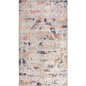 Bílo-béžový pratelný koberec běhoun 200x80 cm - Vitaus obraz