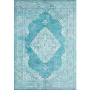 Tyrkysový koberec Nouristan Carme, 160 x 230 cm obraz