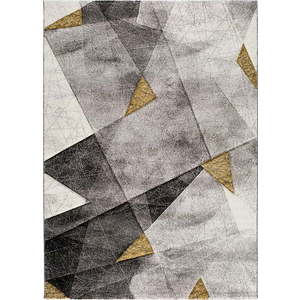 Šedo-žlutý koberec Bianca Grey, 60 x 120 cm obraz