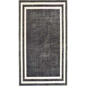 Bílo-šedý pratelný koberec 80x50 cm - Vitaus obraz
