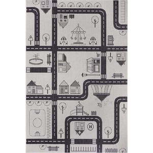 Krémový dětský koberec Ragami City, 160 x 230 cm obraz