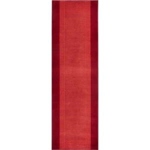 Červený běhoun Hanse Home Basic, 80 x 400 cm obraz