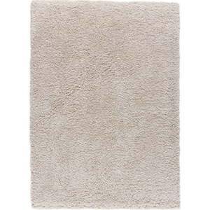 Béžový koberec 200x140 cm Shaggy Reciclada - Universal obraz