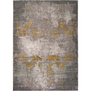 Šedý koberec Universal Mesina Mustard, 80 x 150 cm obraz