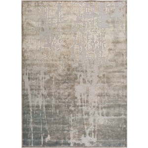 Béžový koberec z viskózy Universal Margot Azul, 140 x 200 cm obraz