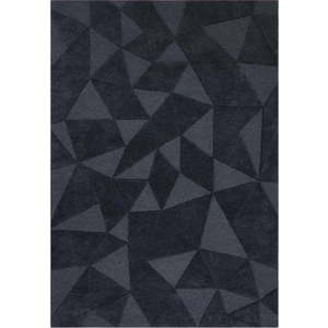 Šedý vlněný koberec 170x120 cm Shard - Flair Rugs obraz
