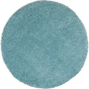 Světle modrý koberec Universal Aqua Liso, ø 80 cm obraz
