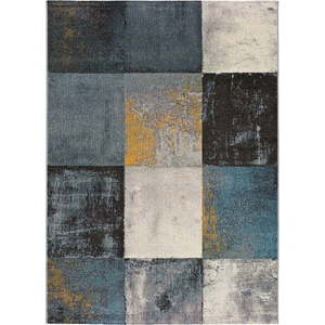 Tmavě šedý koberec Universal Adra Azulo, 115 x 160 cm obraz