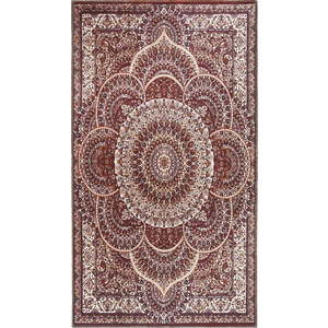 Červený pratelný koberec běhoun 200x80 cm - Vitaus obraz