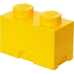 Žlutý úložný dvojbox LEGO® obraz
