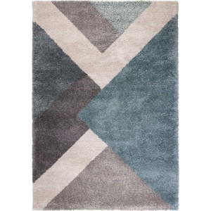 Modro-šedý koberec Flair Rugs Zula, 120 x 170 cm obraz