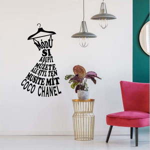 Samolepka na zeď s citátem Ambiance Coco Chanel obraz