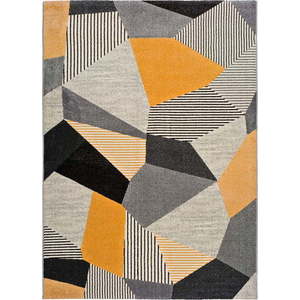 Oranžovo-šedý koberec Universal Gladys Sarro, 60 x 120 cm obraz