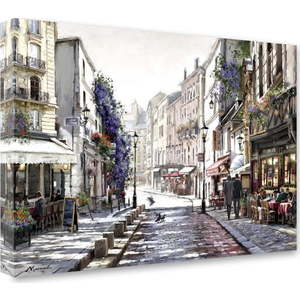 Obraz Styler Canvas Watercolor Paris II, 60 x 80 cm obraz