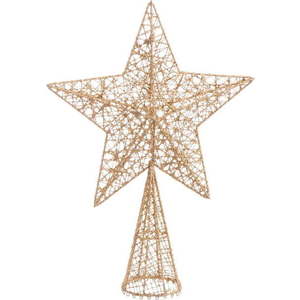 Hvězda na vánoční strom ve zlaté barvě Unimasa Estrella obraz