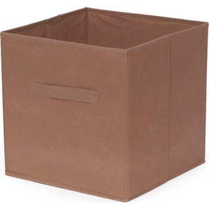 Hnědý skládatelný úložný box Compactor Foldable Cardboard Box obraz