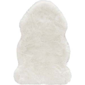 Bílá umělá kožešina Mint Rugs Uni Soft, 90 x 140 cm obraz