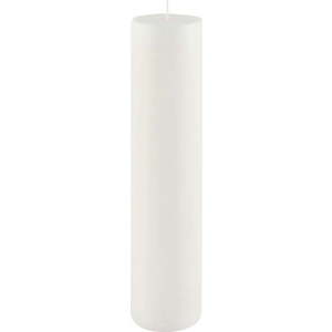 Bílá svíčka Ego Dekor Cylinder Pure, doba hoření 92 h obraz