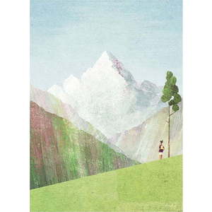Plakát 30x40 cm Mountains - Travelposter obraz